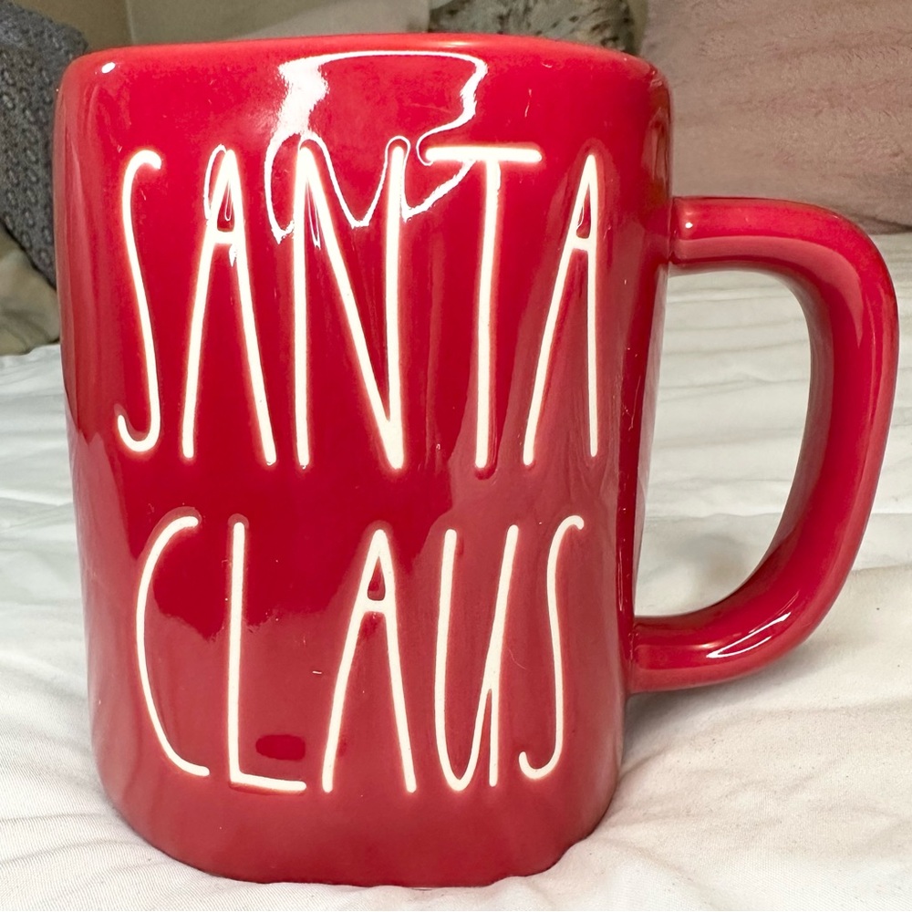 Rae Dunn Red Santa Claus Mug